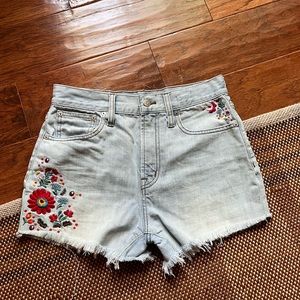 Madewell the perfect jean short